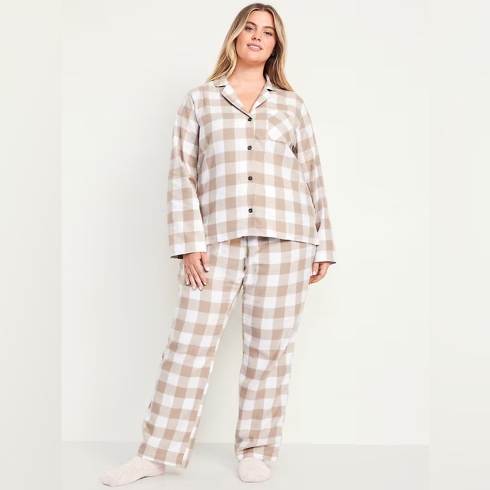 Old Navy / Flannel Pajamas Set / women’s 4X